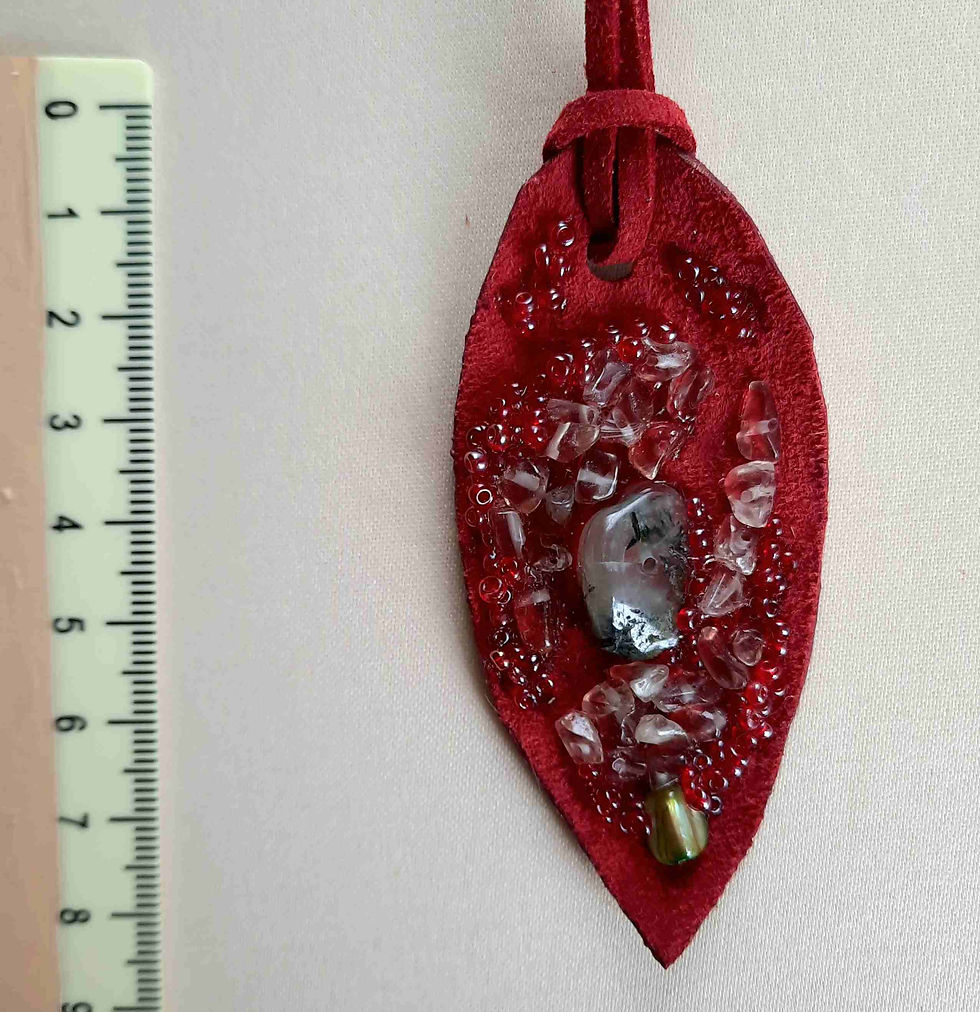 Миниатюра: Кулон Красная Галактика