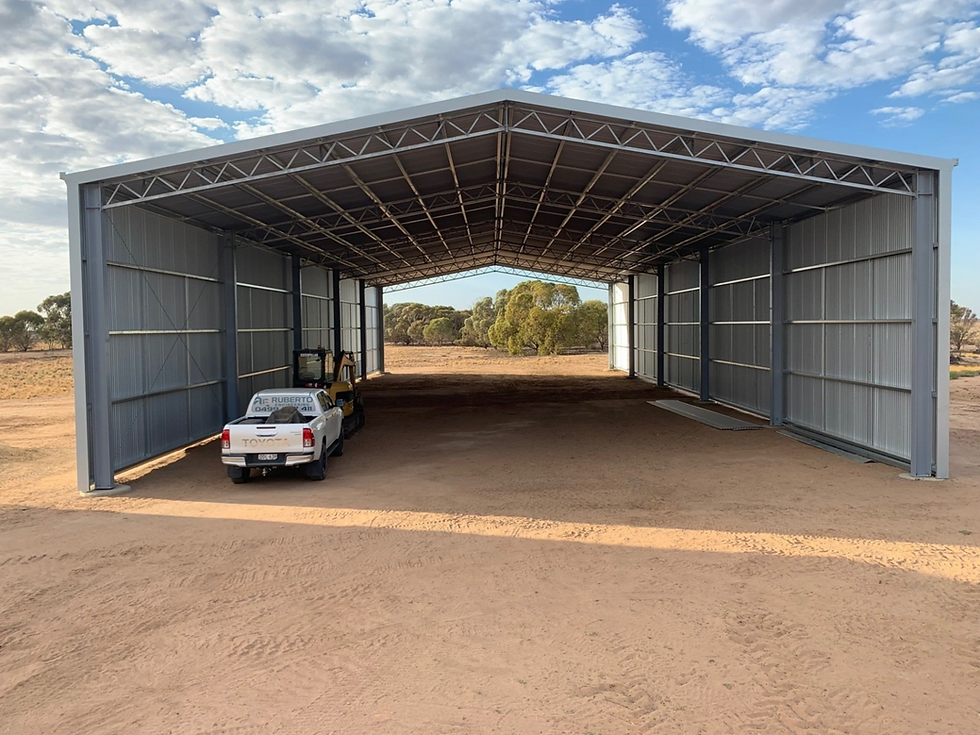 Structural steel sheds victoria
