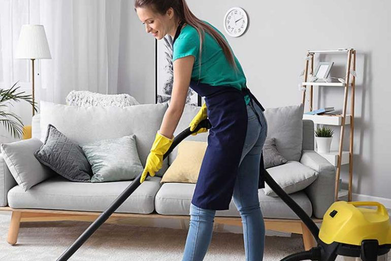 Carpet steam cleaning