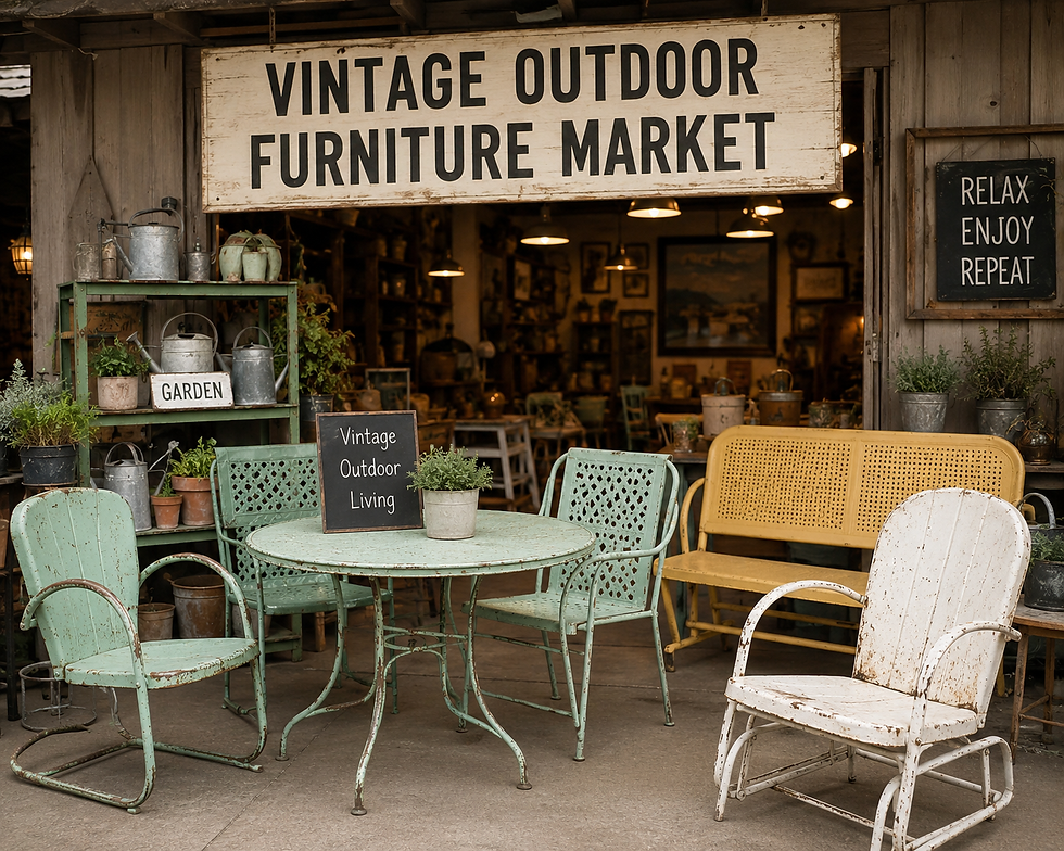 Vintage Outdoor Furniture