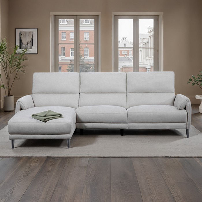 Brande Power Sectional, Left Chaise - CM9938LG-SECT-PM-L