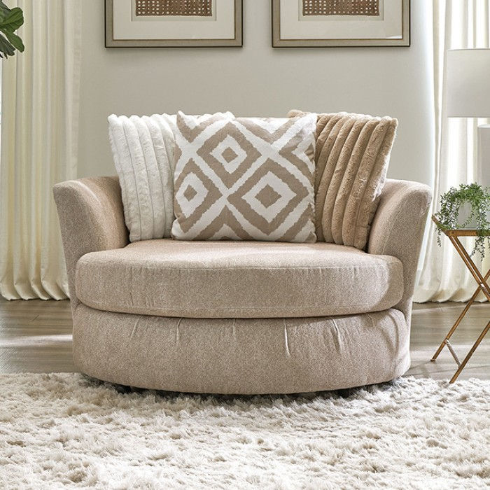 Loughlin Swivel Chair - SM5193-CH-SW