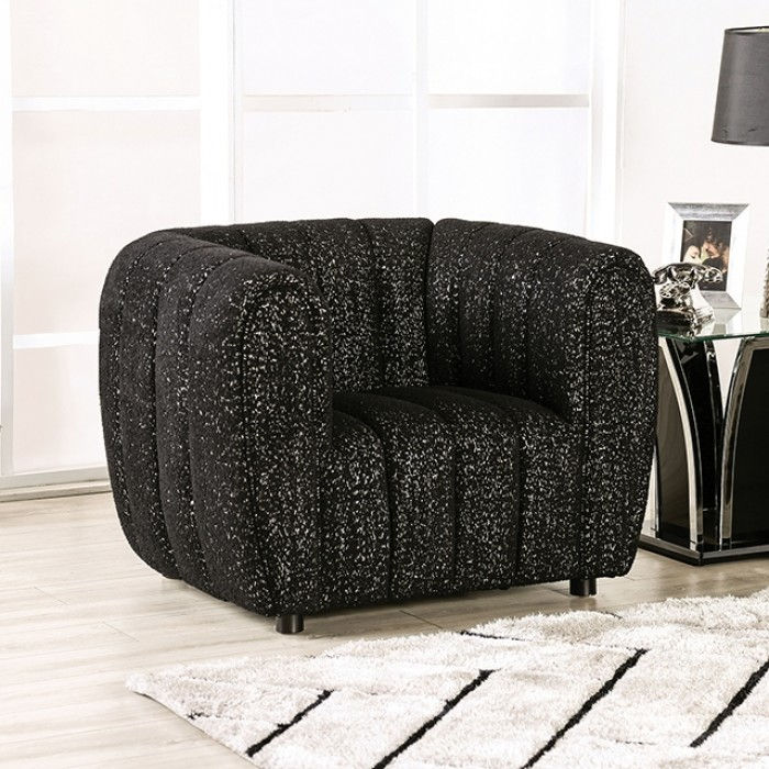 Aversa Chair - FM61002BK-CH