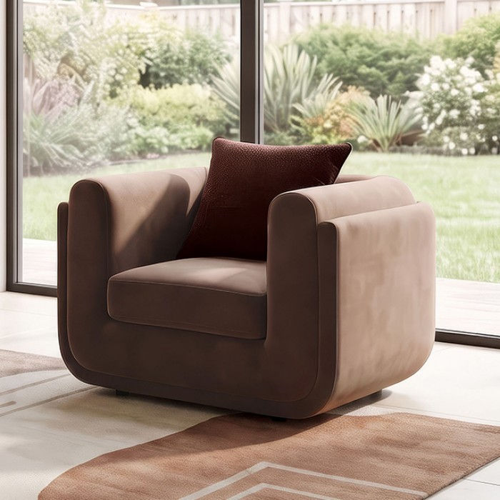 Yateley Chair - FM67016EMBR-CH
