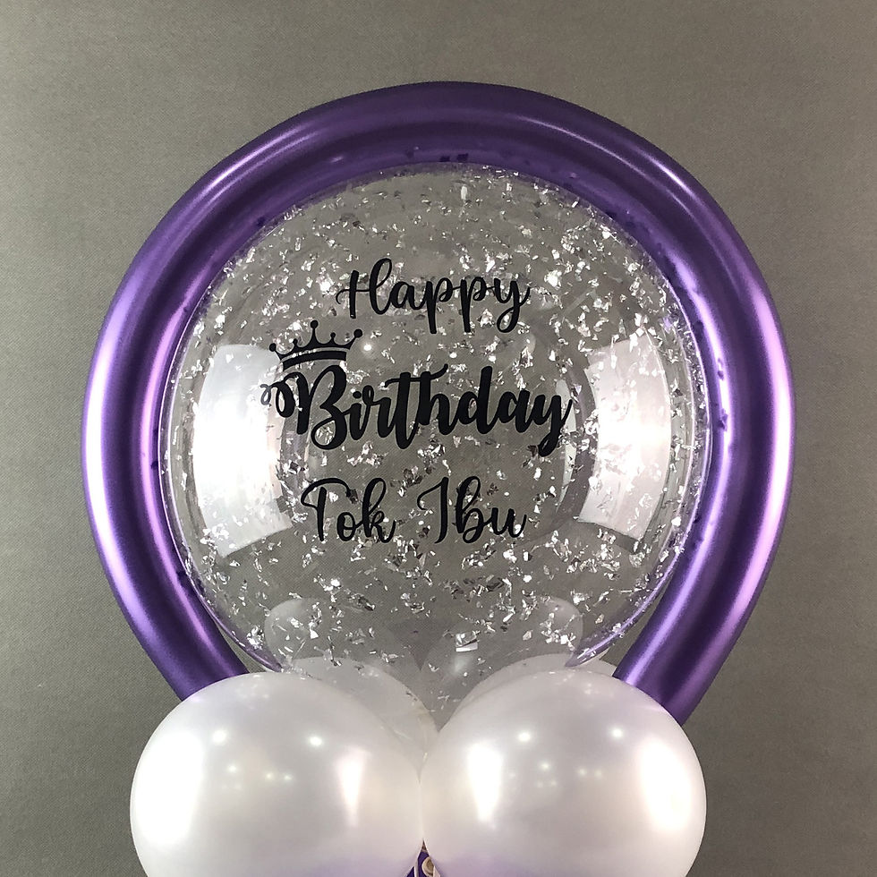 Thumbnail: Mini Confetti Balloon Marquee