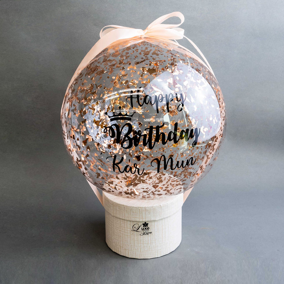 Thumbnail: Hot Air Confetti Balloon Birds Nest Gift Box