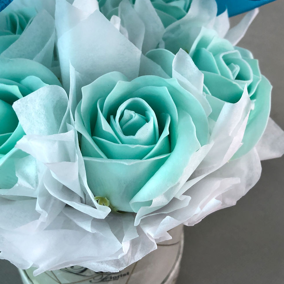Thumbnail: Happy Father's Day 8 inch Foil Balloon Rose Soap Flower Box
