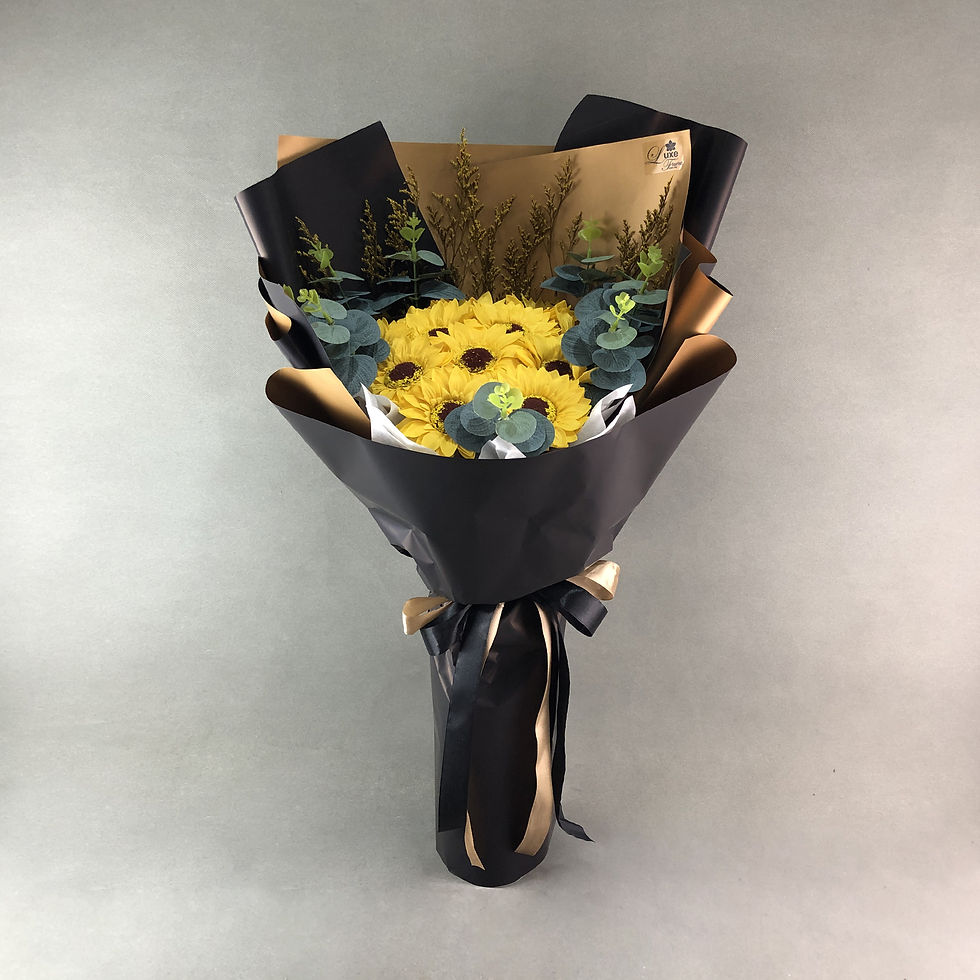 Thumbnail: Sunflower Soap Flower Bouquet