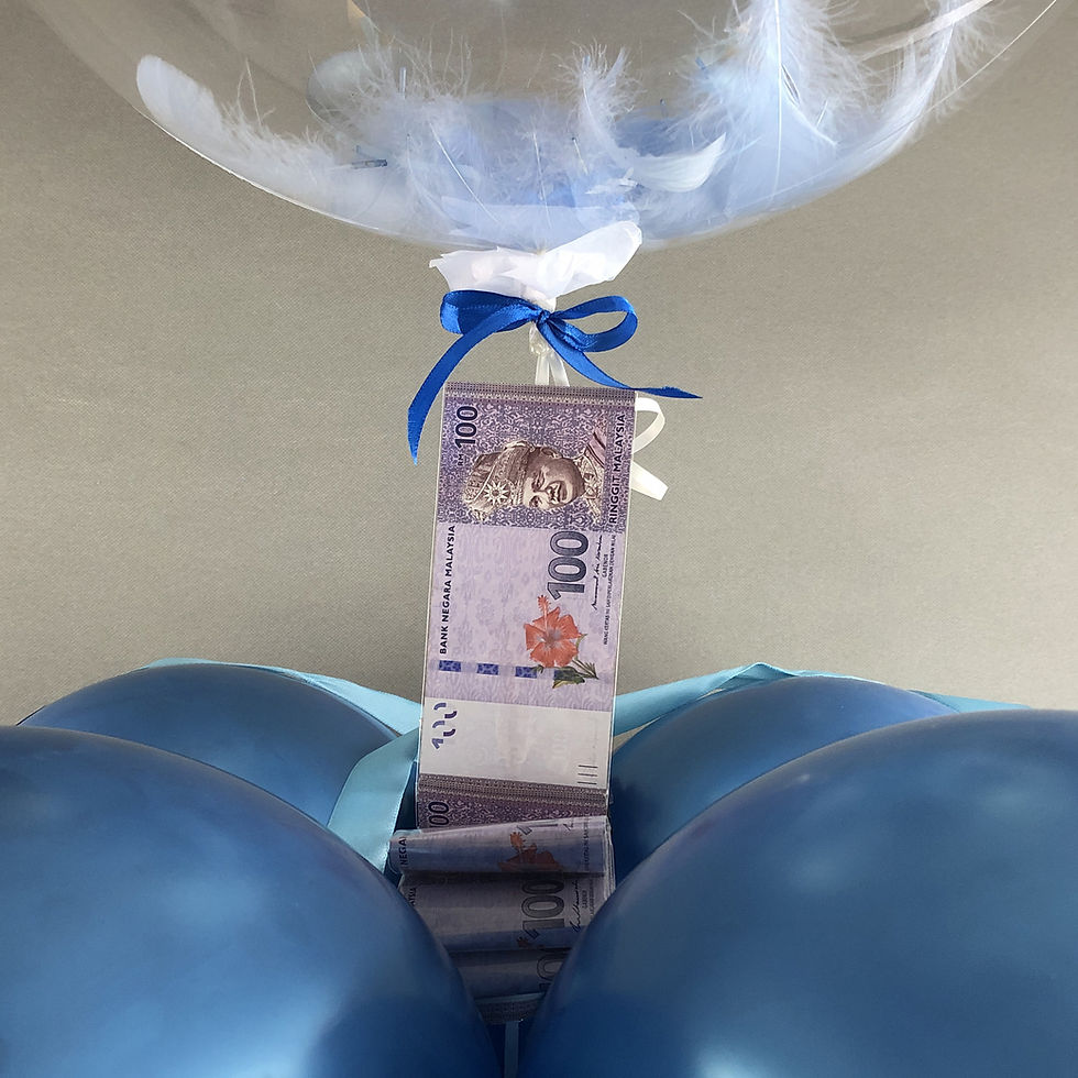 Thumbnail: Helium Surprise Money String Balloon Marquee