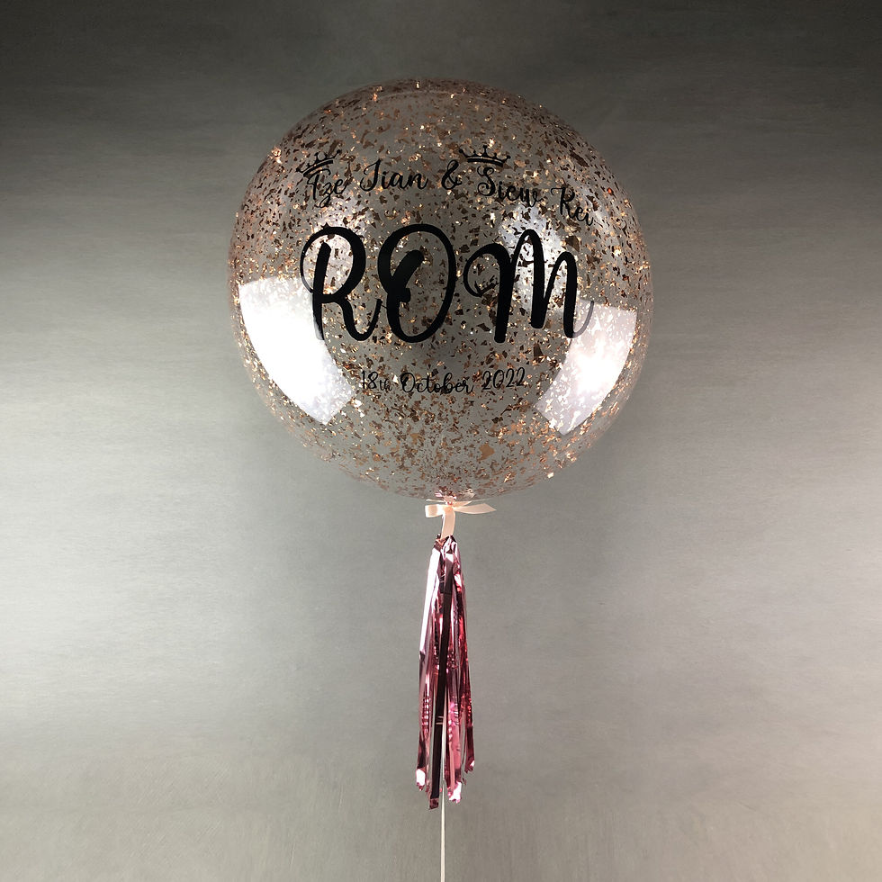 Thumbnail: Helium Confetti Bubble Balloon