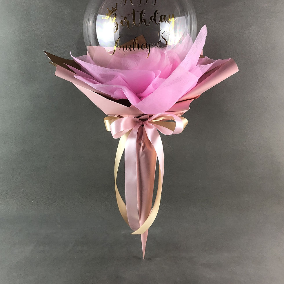 Thumbnail: Feather Balloon Bouquet