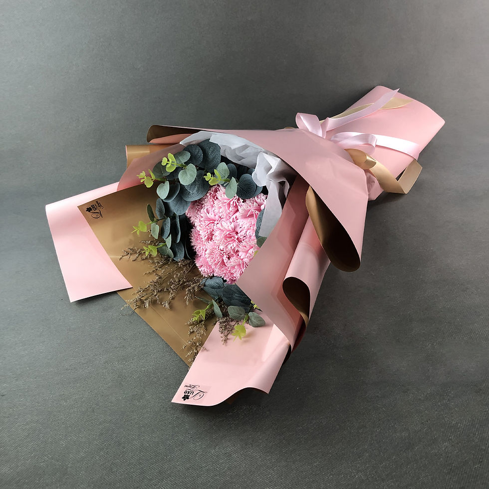 Thumbnail: Carnation Soap Flower Bouquet
