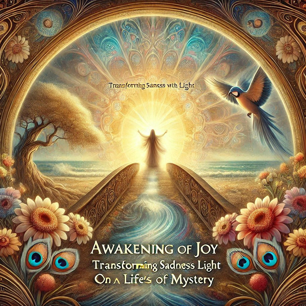Imagem: "Awaking of Joy", Transformando Trevas em Luz, "Obra de Mistério"