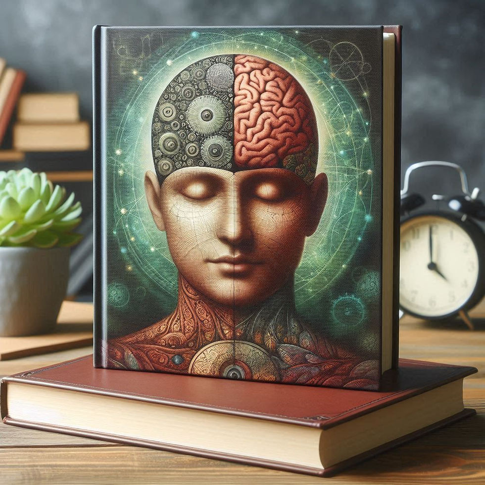 Livro sobre mente e cérebro: mecanismos complexos