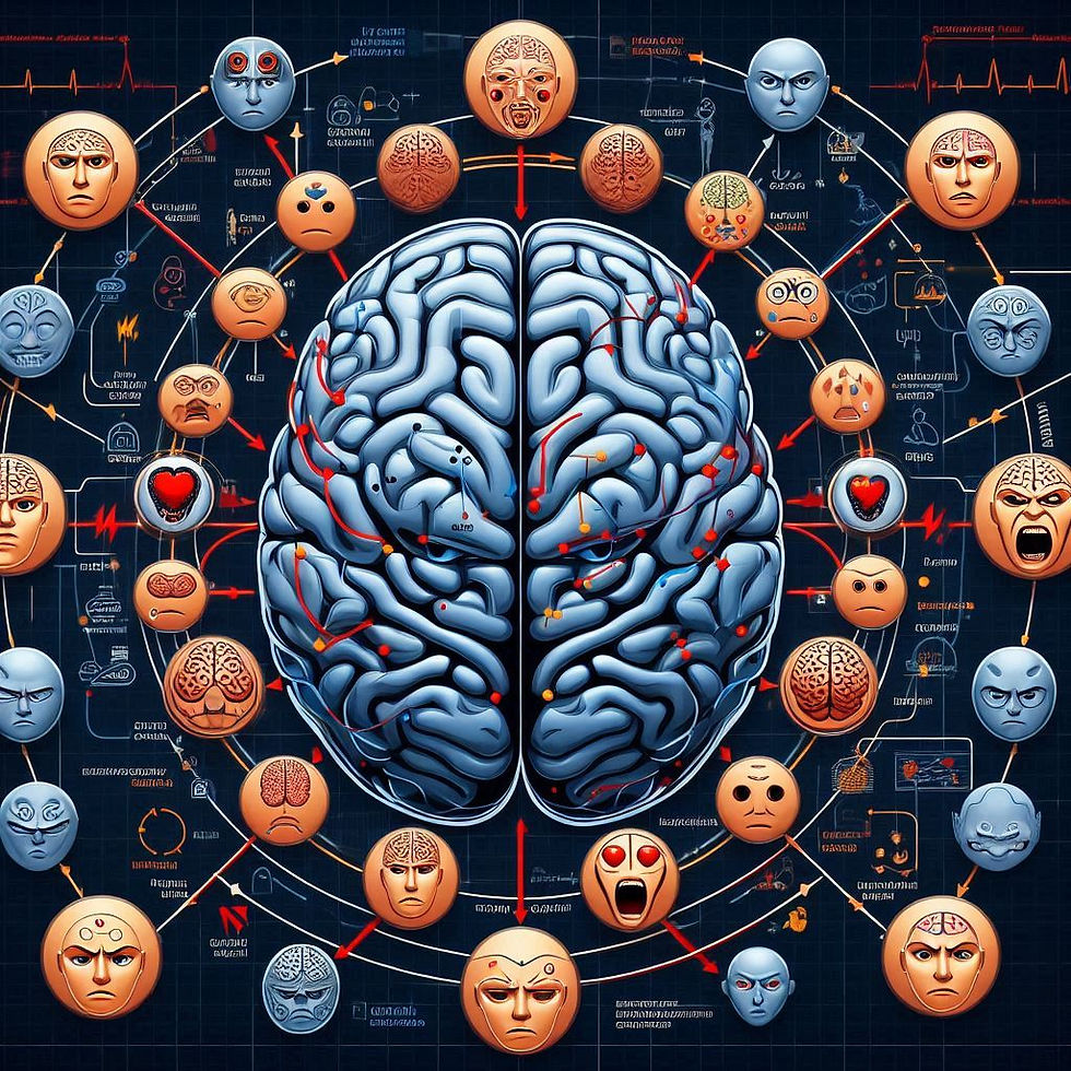 Cérebro e emoções: conexões cerebrais