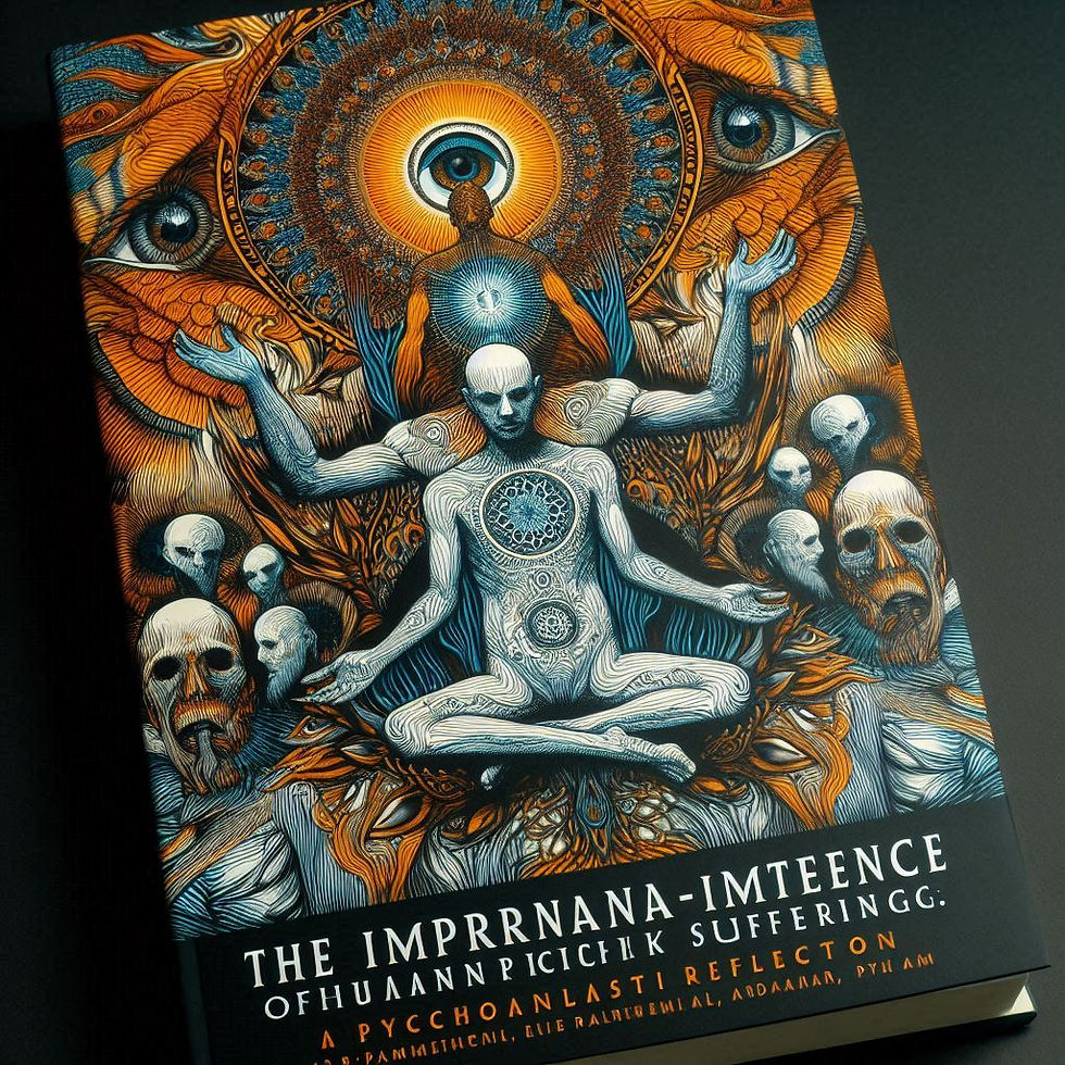 Capa do livro 'The Imprimanana-Imteence'