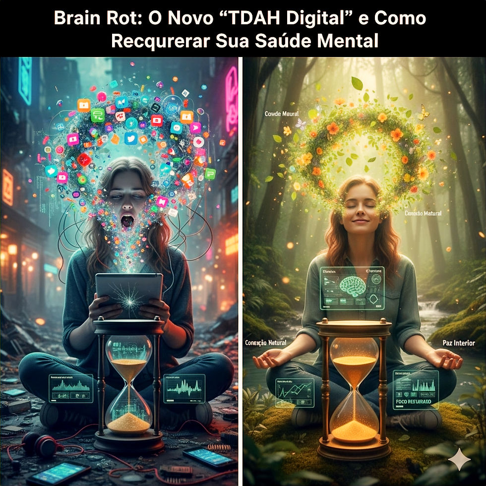 Brain Rot: O Novo “TDAH Digital” e Como Recuperar Sua Saúde Mental 4