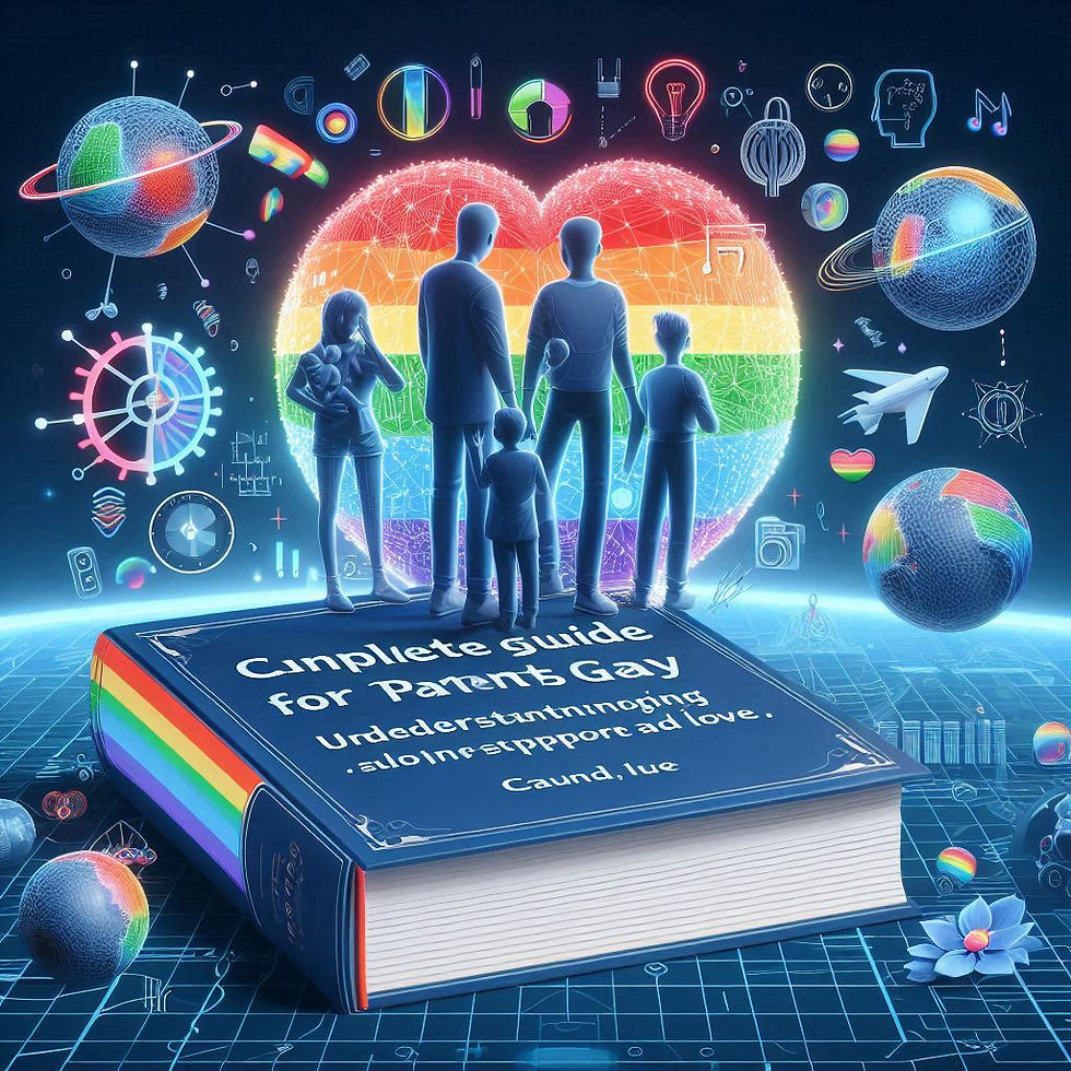 Capa livro: Guia completo para pais de filhos homossexuais