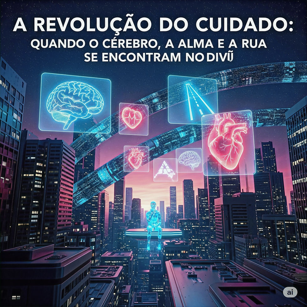 A Revolução do Cuidado: Quando o Cérebro, a Alma e a Rua se Encontram no Divã 2