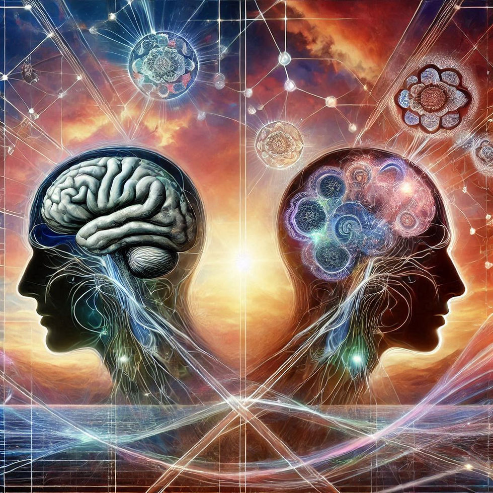 Dois cérebros conectados, neurociência