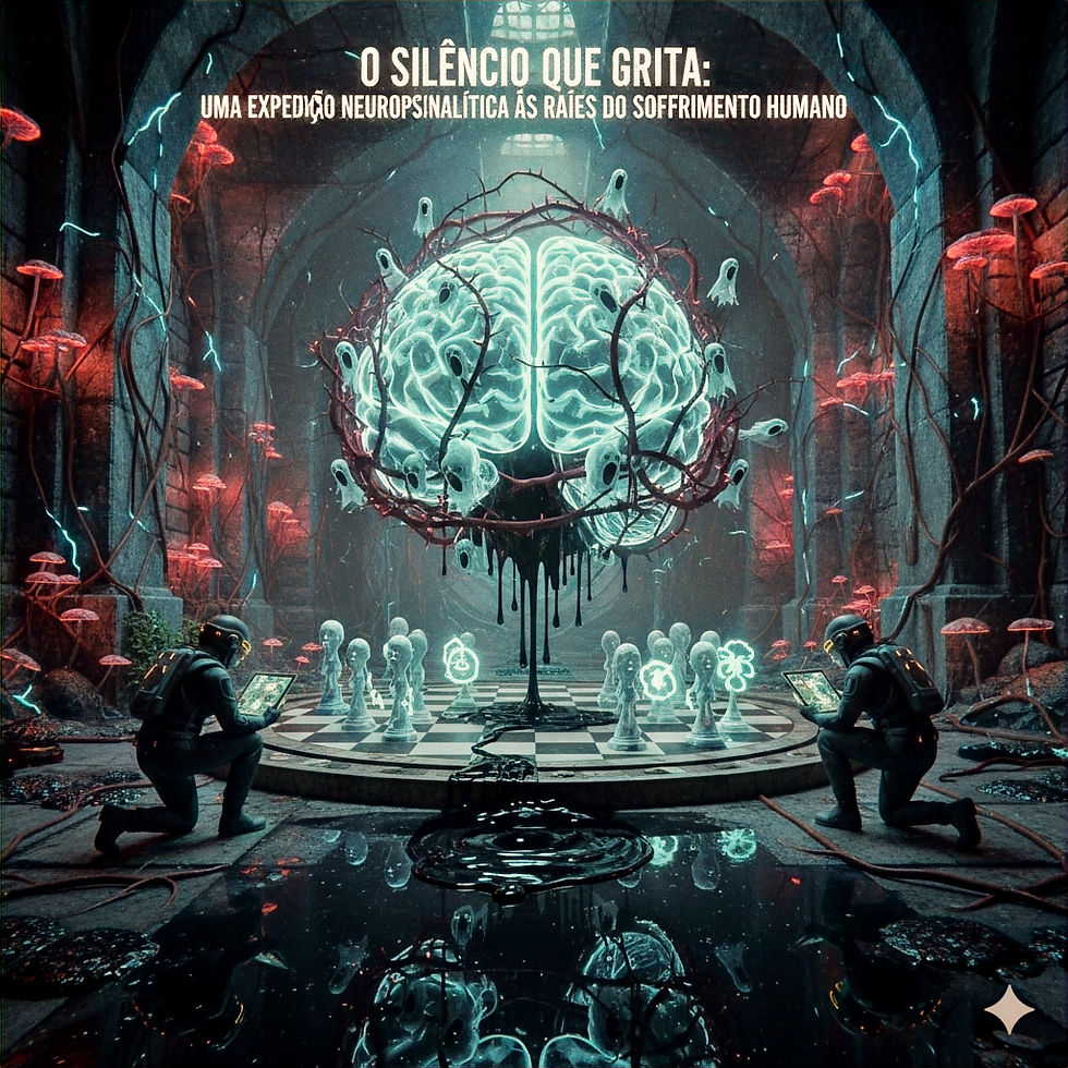 O Silêncio que Grita: Uma Expedição Neuropsicanalítica às Raízes do Sofrimento Humano 4