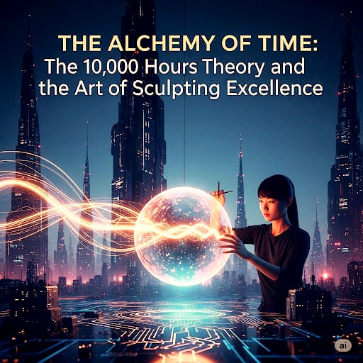 "A Alquimia do Tempo: A Teoria das 10.000 Horas e a Arte de Esculpir a Excelência"