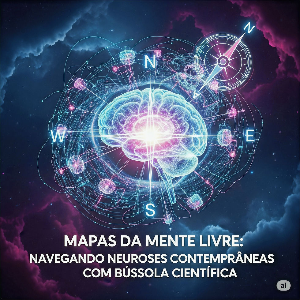 "Mapas da Mente Livre: Navegando Neuroses Contemporâneas com Bússola Científica" 1