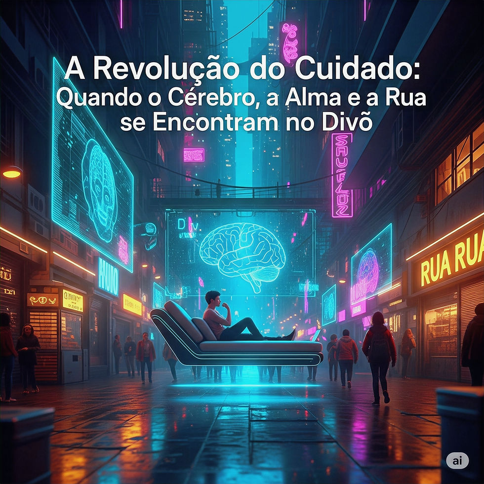 A Revolução do Cuidado: Quando o Cérebro, a Alma e a Rua se Encontram no Divã 4