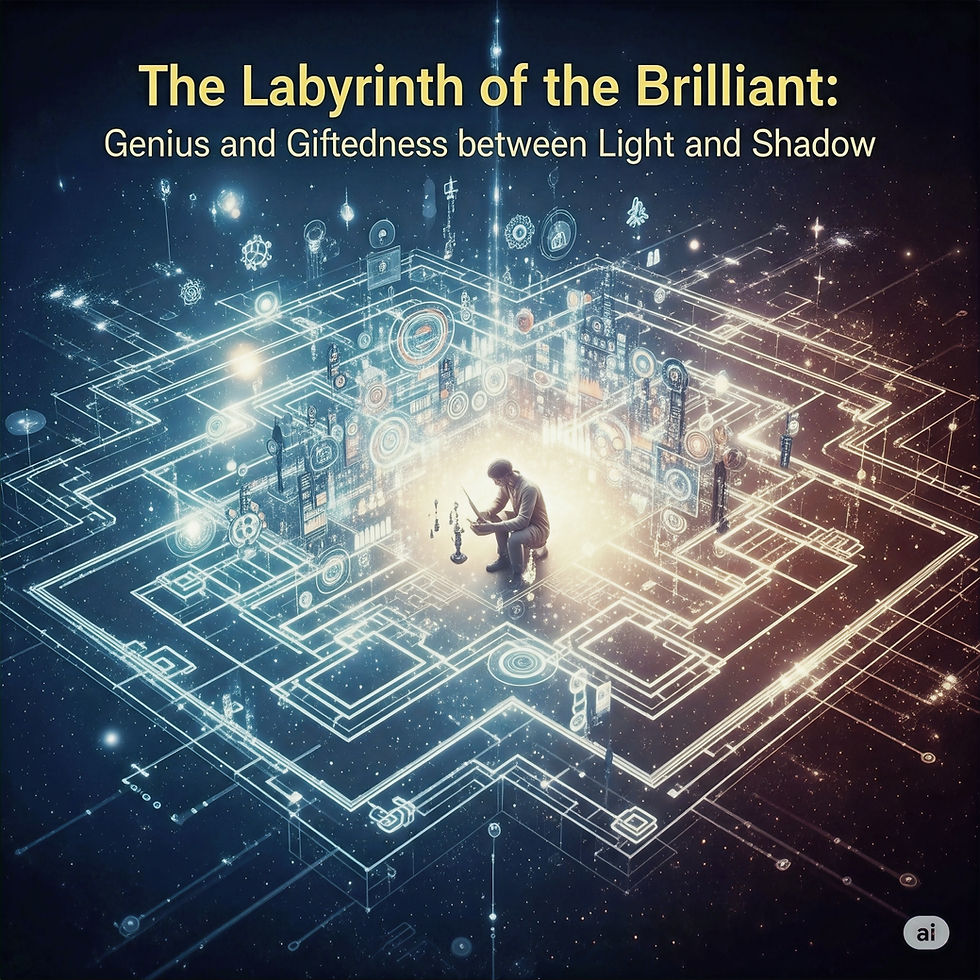 O Labirinto dos Brilhantes: Genialidade e Superdotação entre Luz e Sombra 1