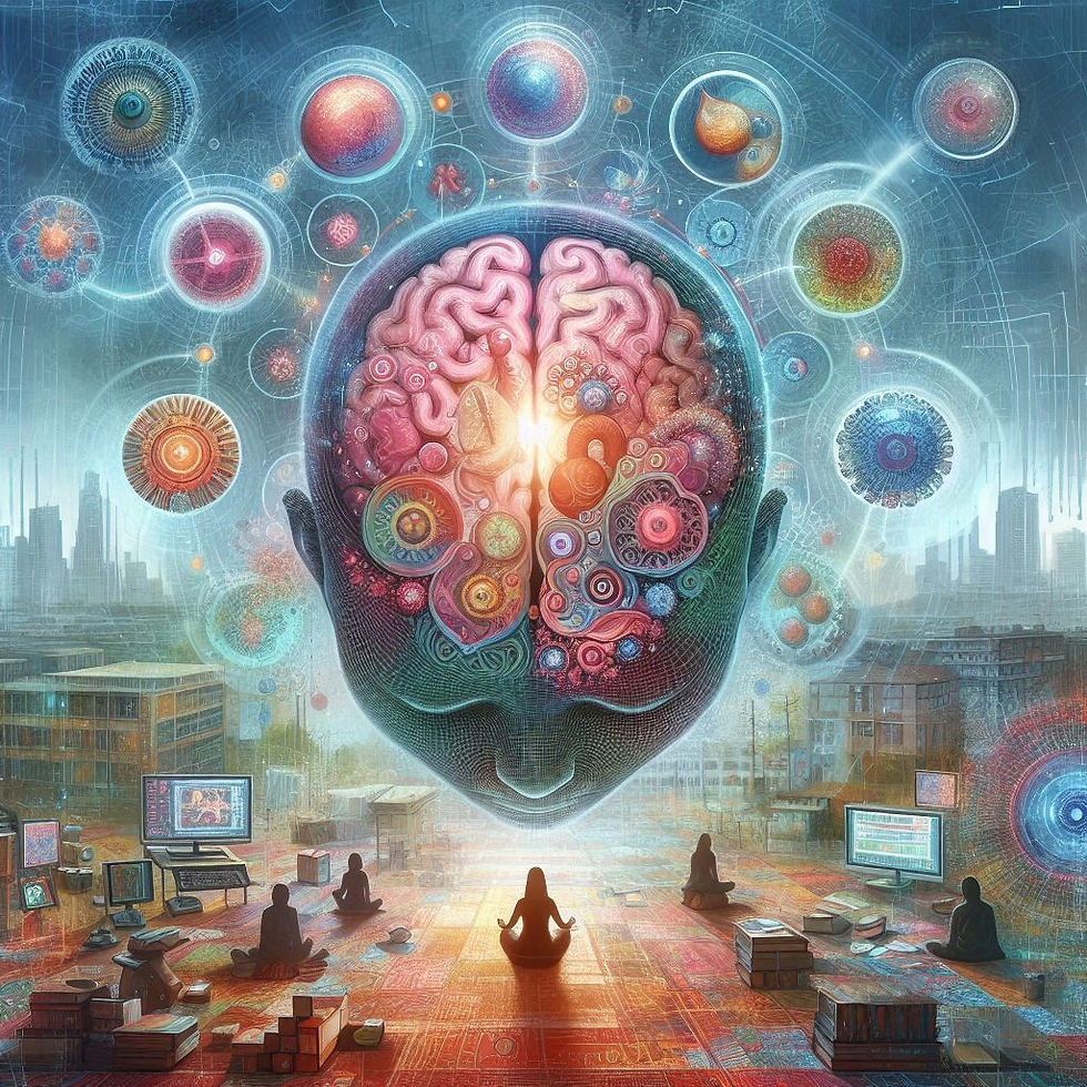 Cérebro iluminado, mente conectada,  NeuroPsionline