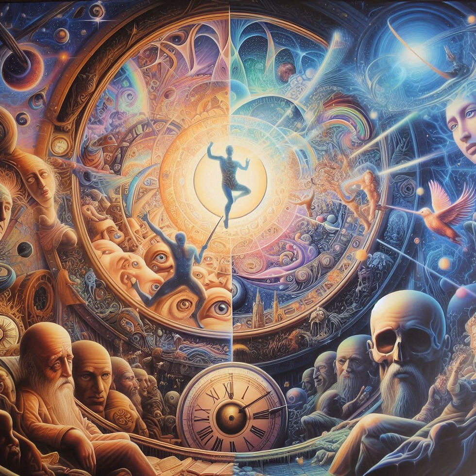 Figura saltando entre universos, mecanismos de defesa, psicanálise clínica, Neuropsionline
