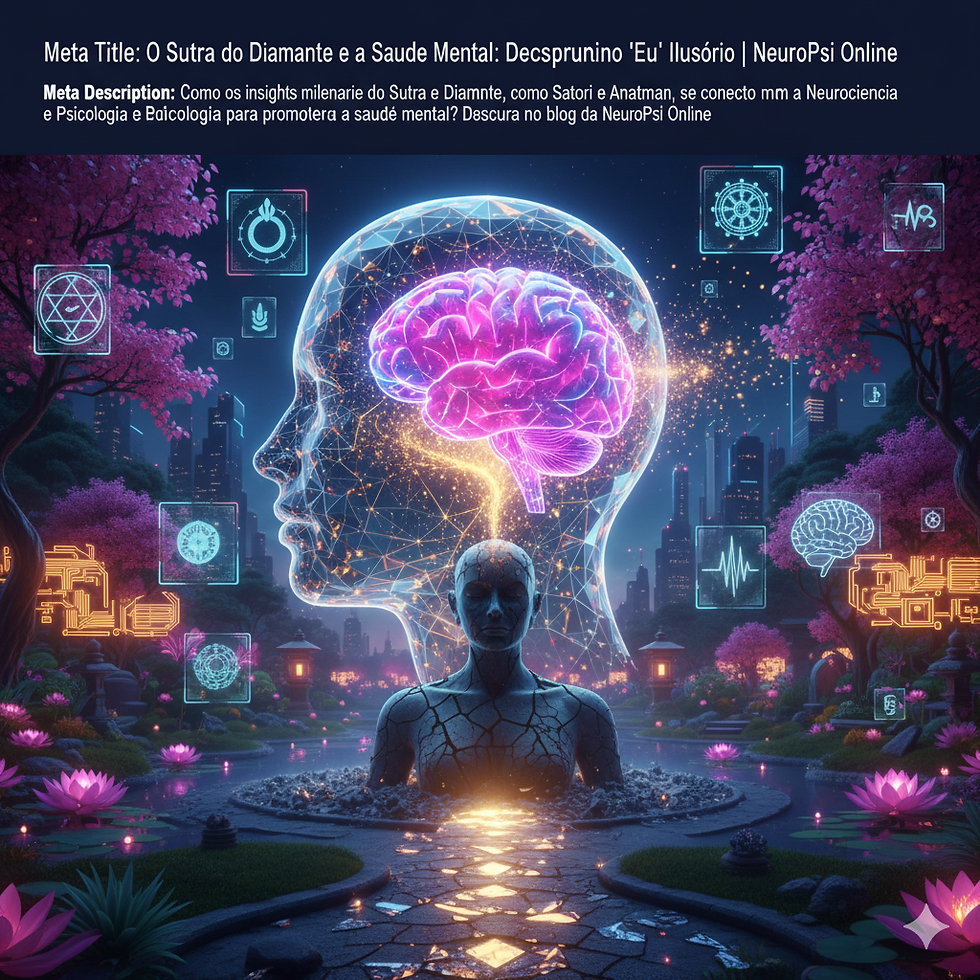 O Sutra do Diamante e a Mente Contemporânea: Desfazendo a Ilusão do "Eu" para uma Saúde Mental Genuína 4
