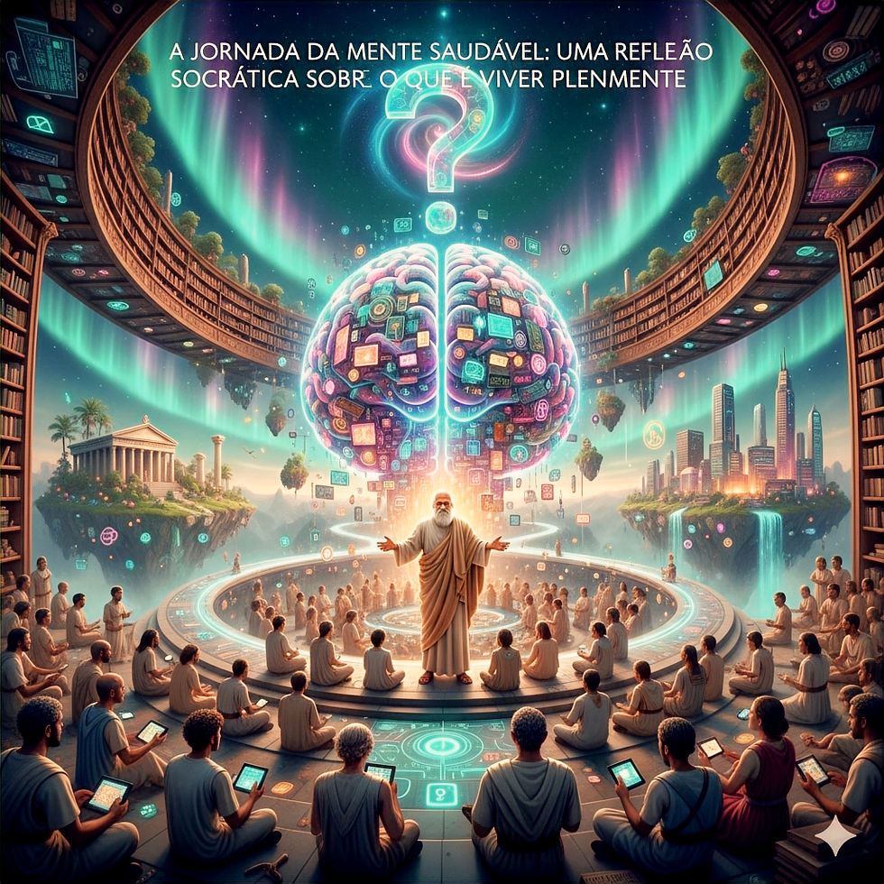 A Jornada da Mente Saudável: Uma Reflexão Socrática sobre o que é Viver Plenamente 5
