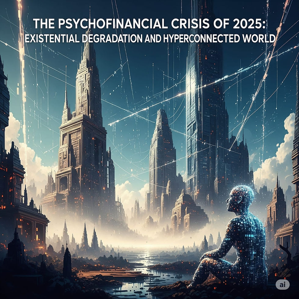A Crise Psicofinanceira de 2025: Degradação Existencial e Resiliência em um Mundo Hiperconectado 2