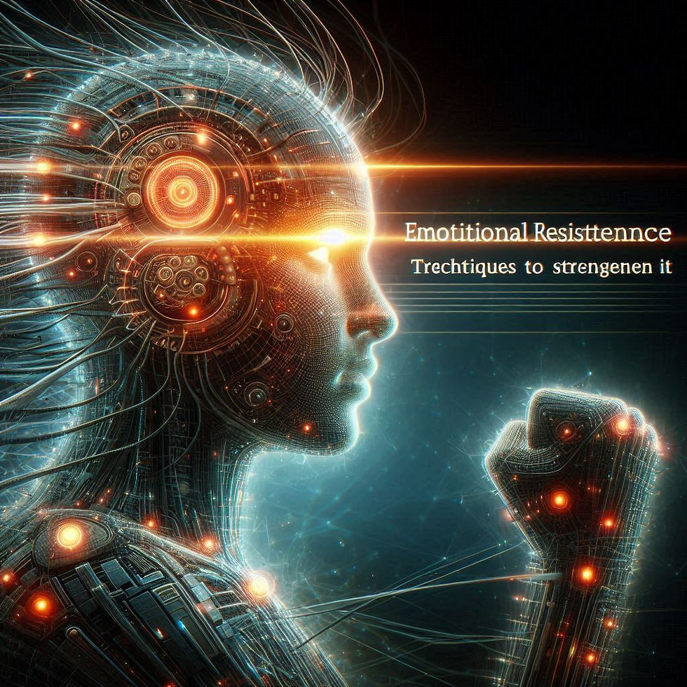 Imagem de capa: Robô, Emotional Resilience, Técnicas para Enfrentar II