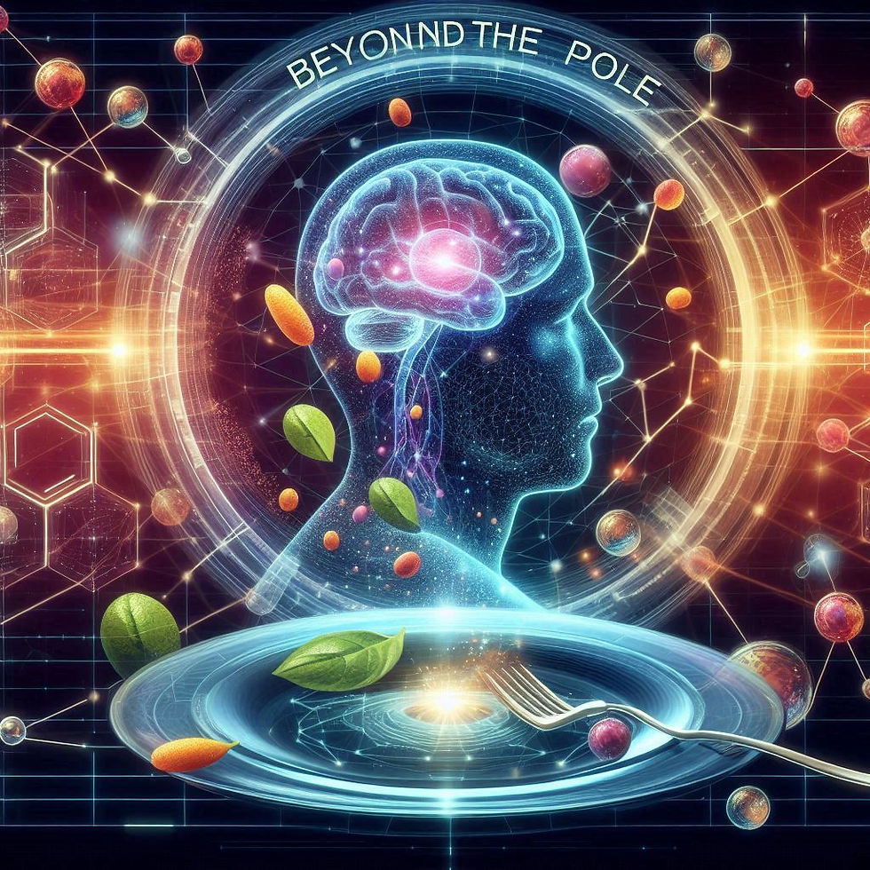 Cérebro, comida, BEYOND THE POLE: nutrição e mente conectadas