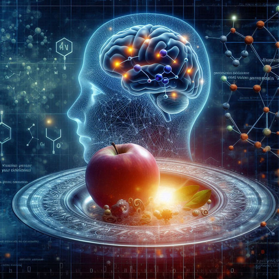 Maçã e cérebro: nutrientes e saúde mental