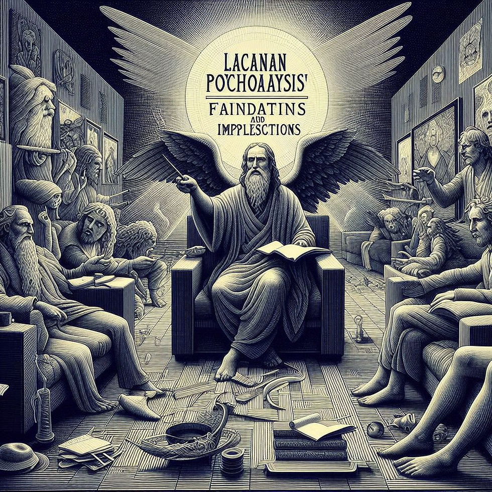 Lacanian Psychoanalysis: Fantasias e Implicações, ilustração