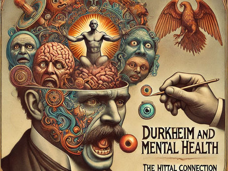 "Durkheim e a Saúde Mental: A Conexão Vital entre Sociedade e Bem-Estar"