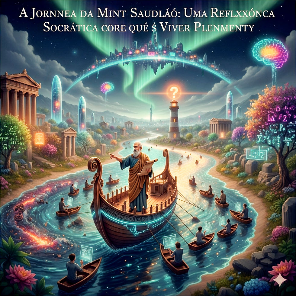 A Jornada da Mente Saudável: Uma Reflexão Socrática sobre o que é Viver Plenamente 6