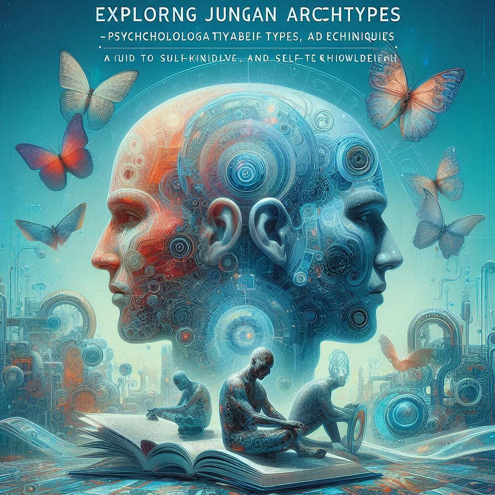 Arte abstrata: Arquétipos Junguianos, psicológicas e mitológicas.