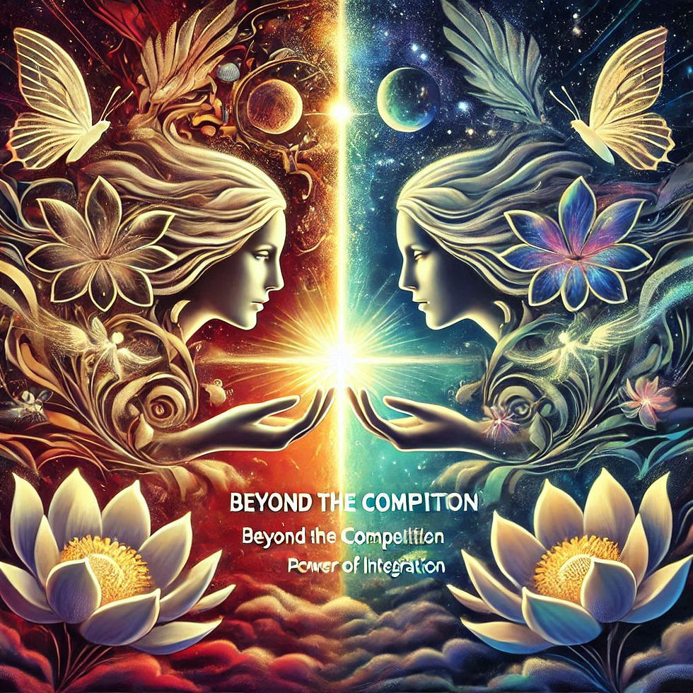 Duas mulheres, força e harmonia; "Beyond the Competition", Beyond the Limits, Power of Hypnosis