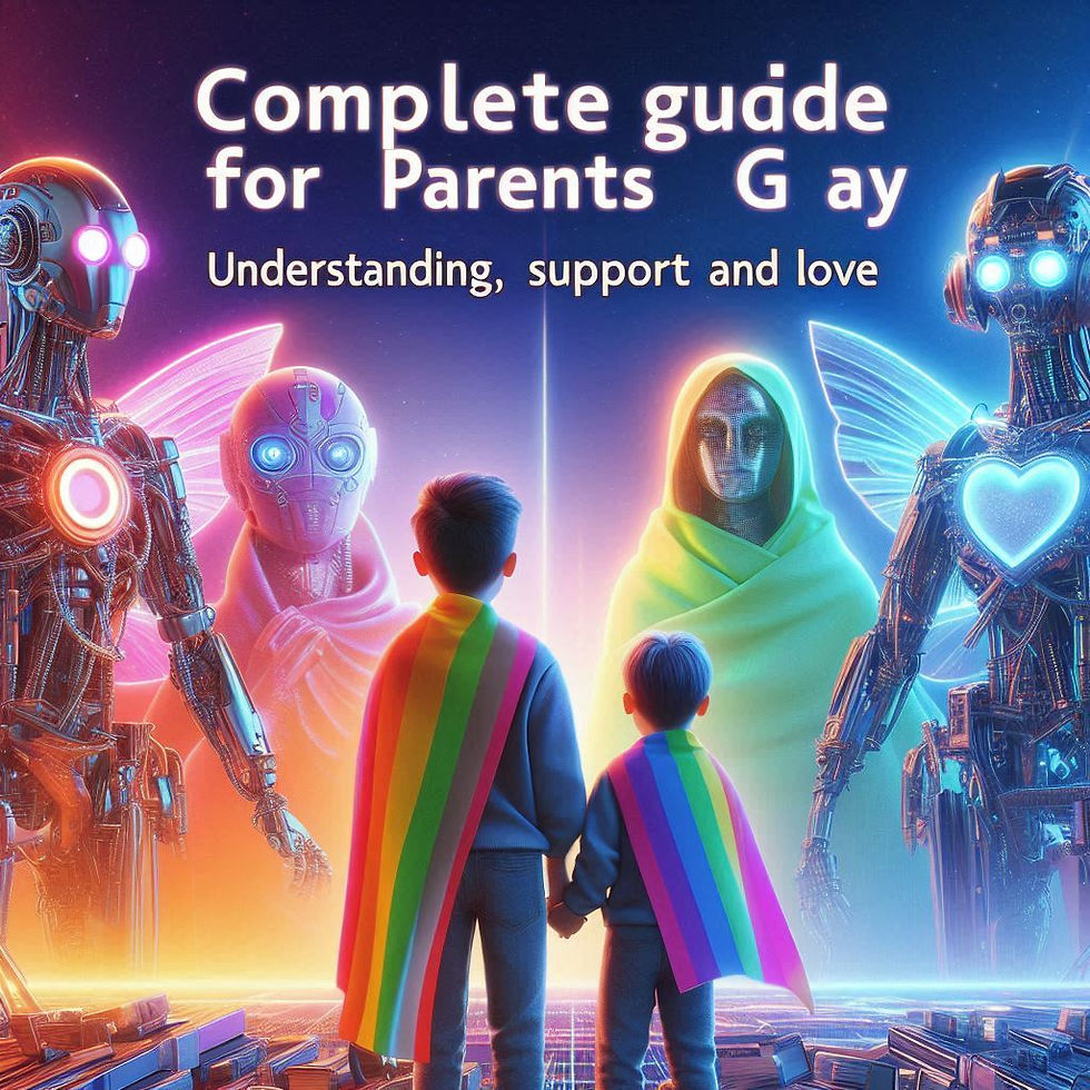 Guia completo para pais de filhos gays: compreensão, apoio e amor