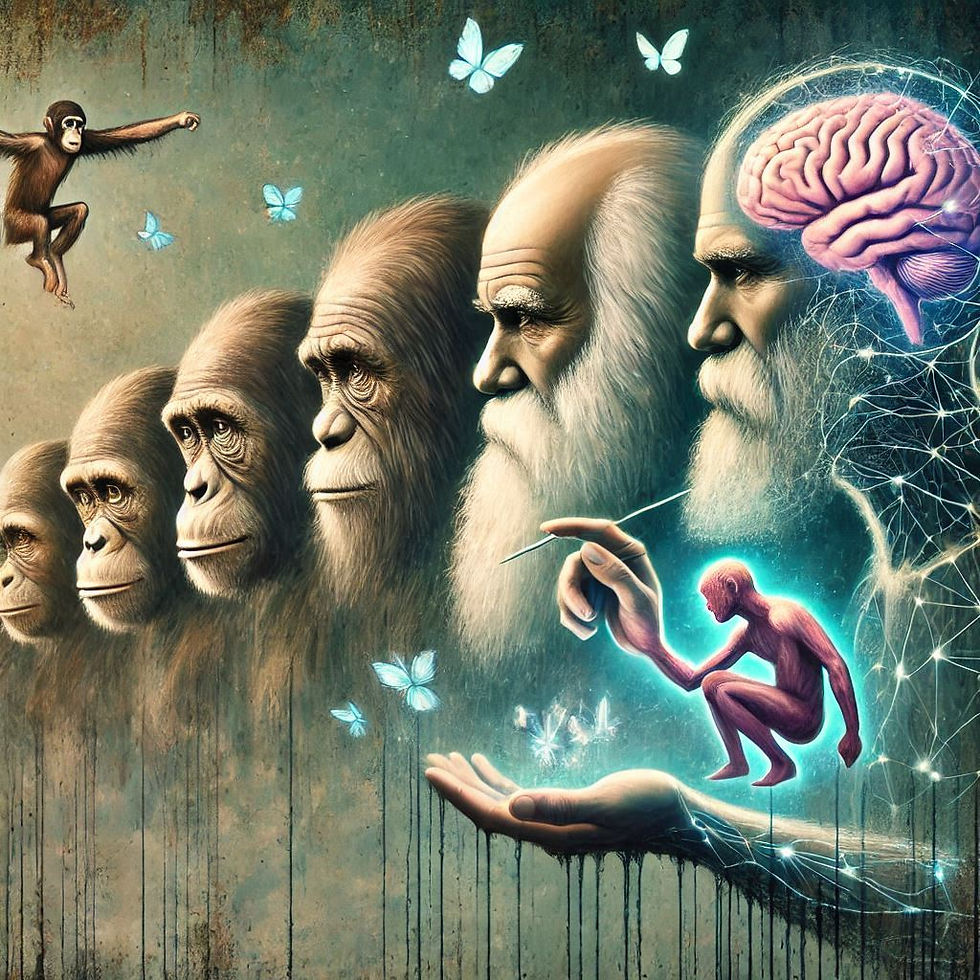 Evolução humana, Darwin, cérebro, borboletas, Neuropsionline