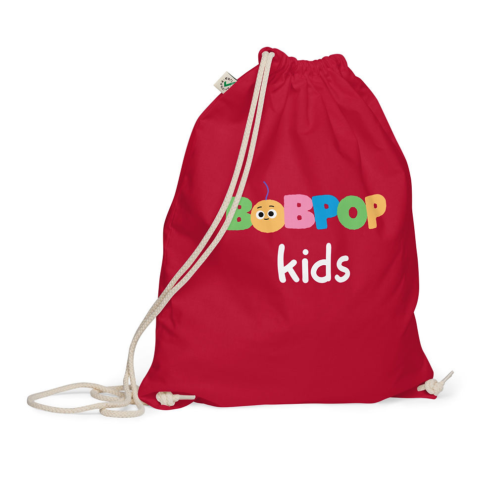 Thumbnail: Organic cotton drawstring bag