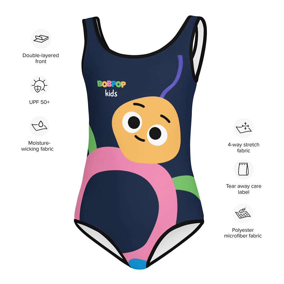 Thumbnail: All-Over Print Kids Swimsuit