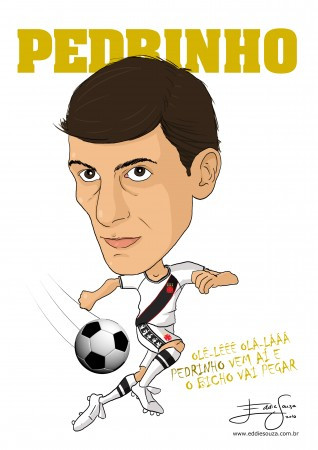 Caricatura Pedrinho - Despedida