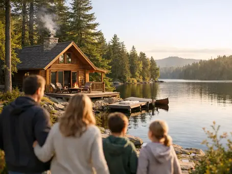 Cómo elegir una cabaña familiar tranquila