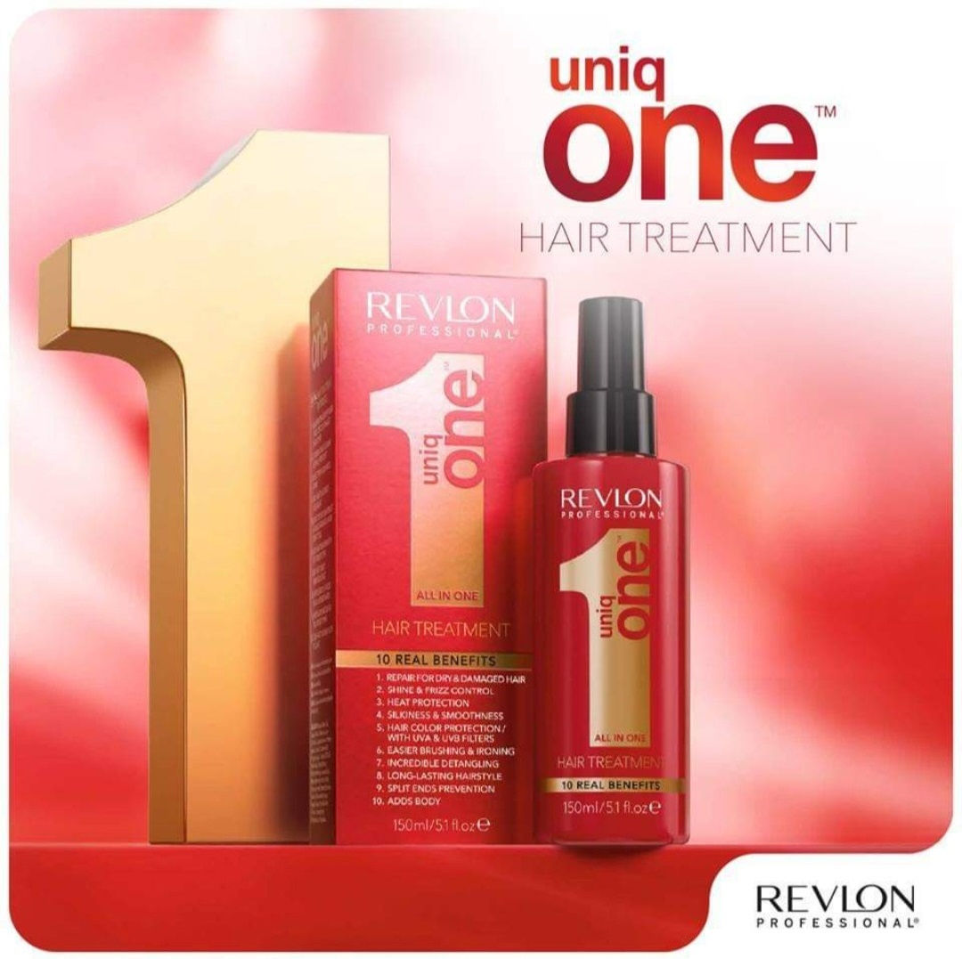 REVLON UNIQONE 十效合一美髮噴霧 150mL 原味/蓮花/ 椰子香味/綠茶