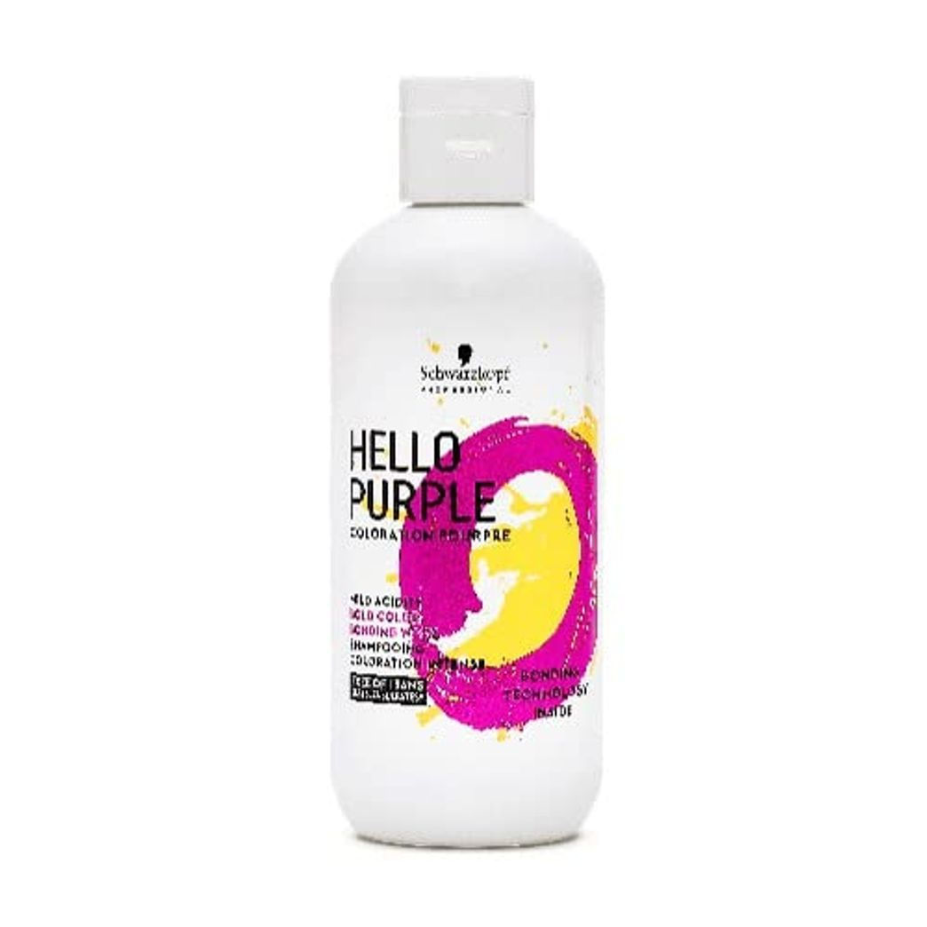 Schwarzkopf HELLO PURPLE lavender purple shampoo 300mL